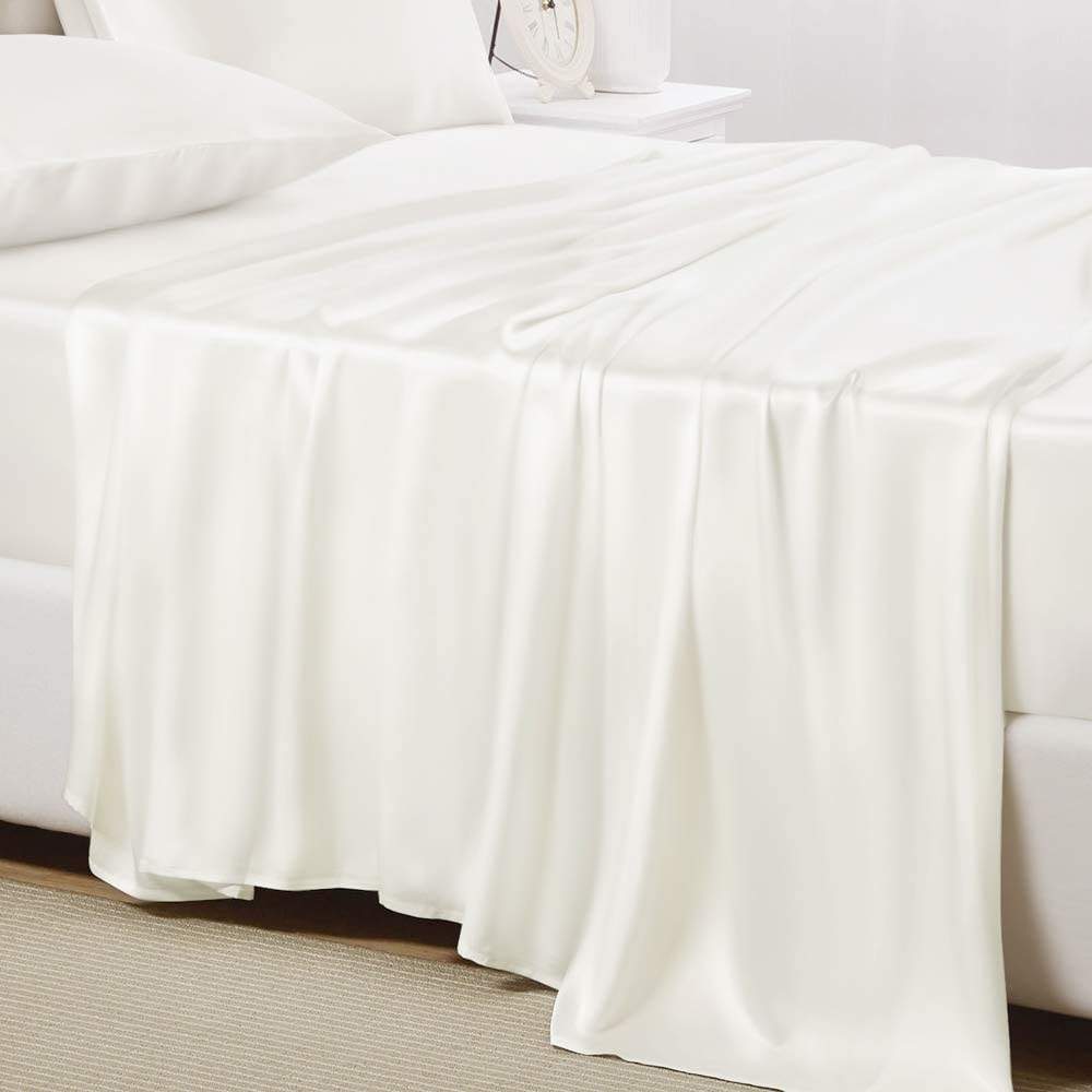 buy ivory mulberry bed sheet